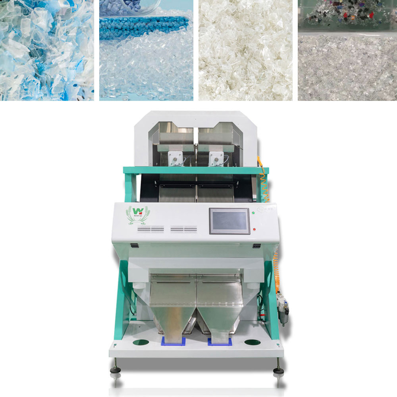 WENYAO 2 Chutes Fully Automatic Plastic Article Color Sorting Machine Popular in Brazil