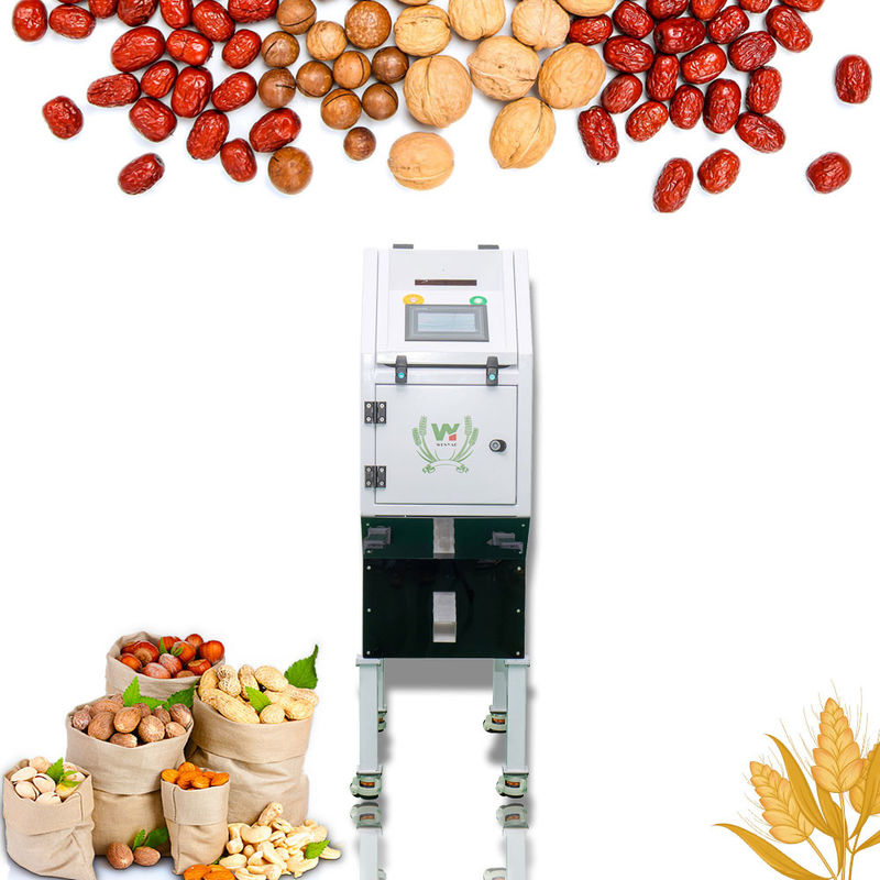 Japan SMC Filter Mini Color Sorter For Coconuts Separating White And Black Color