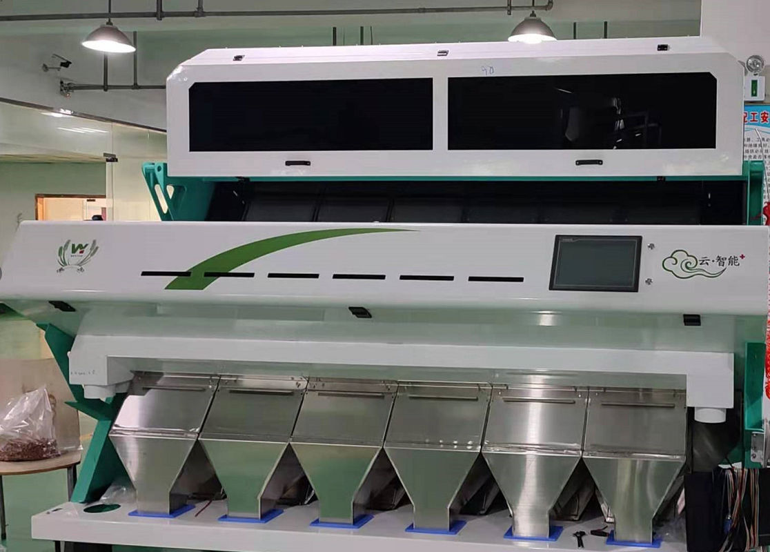 High Accuracy Automatic CCD Rice Color Sorter with Japan Nikon Lens and 5-10t/h Throughput