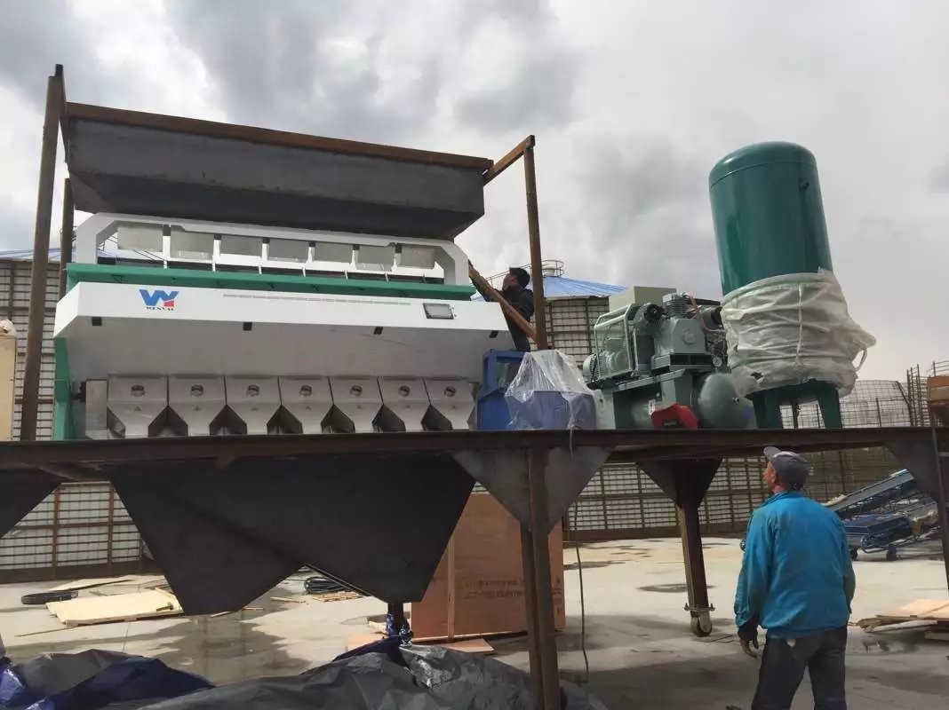 PP PVC PE PET ABS HDPE LDPE Plastic Flakes Optical CCD Color Sorter Intelligent