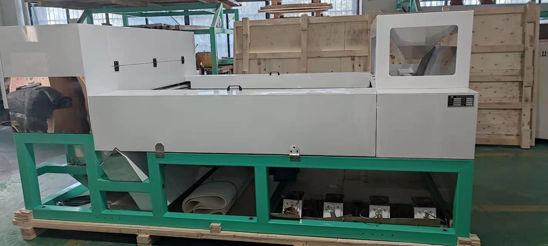 Mineral Recycling Mixed Glass Color Sorting Machine Belt Type