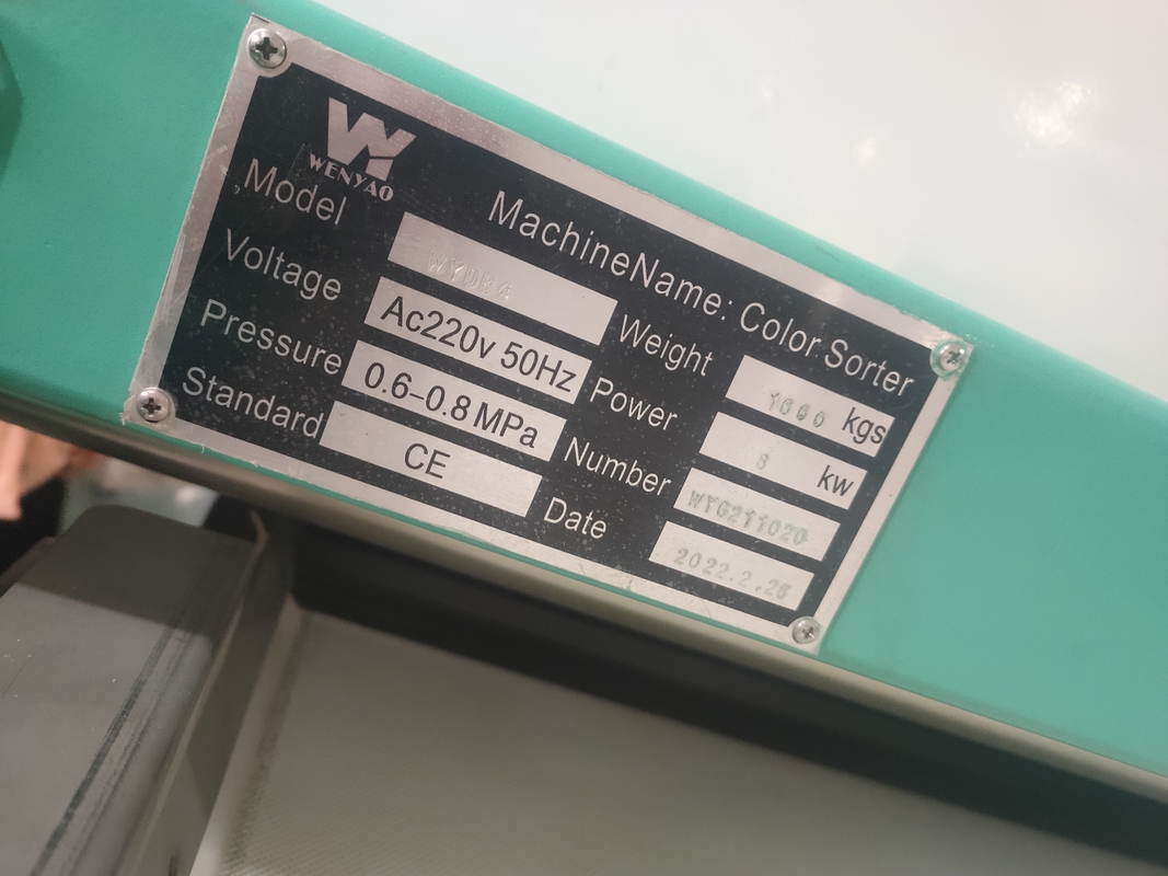 CCD Digital Blue Glass Color Sorter Machine For Amber Color Glass