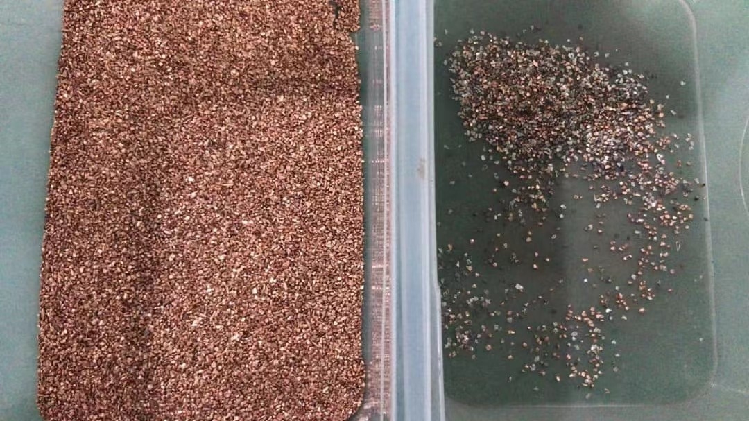Metal Color Sorter Machine From Bronze And Aluminium High Accuracy