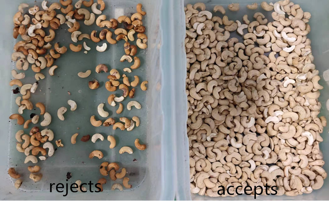 Compact Mini Humanized Type Color Sorting Machine For Hazelnut Almond Pistachio