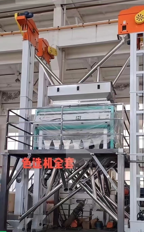 Plastic Particle Recycle Sorting Machine Optical PE Plastic Color Sorter
