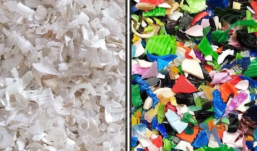 Recycling Plastic Particle Color Sorting Machine PP PET PVC Color Separator Machine