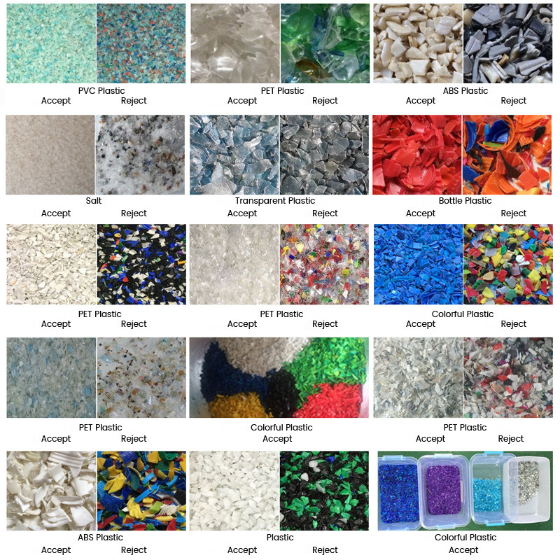 Intelligent PET PP Plastic Color Sorter With Take Picture Function