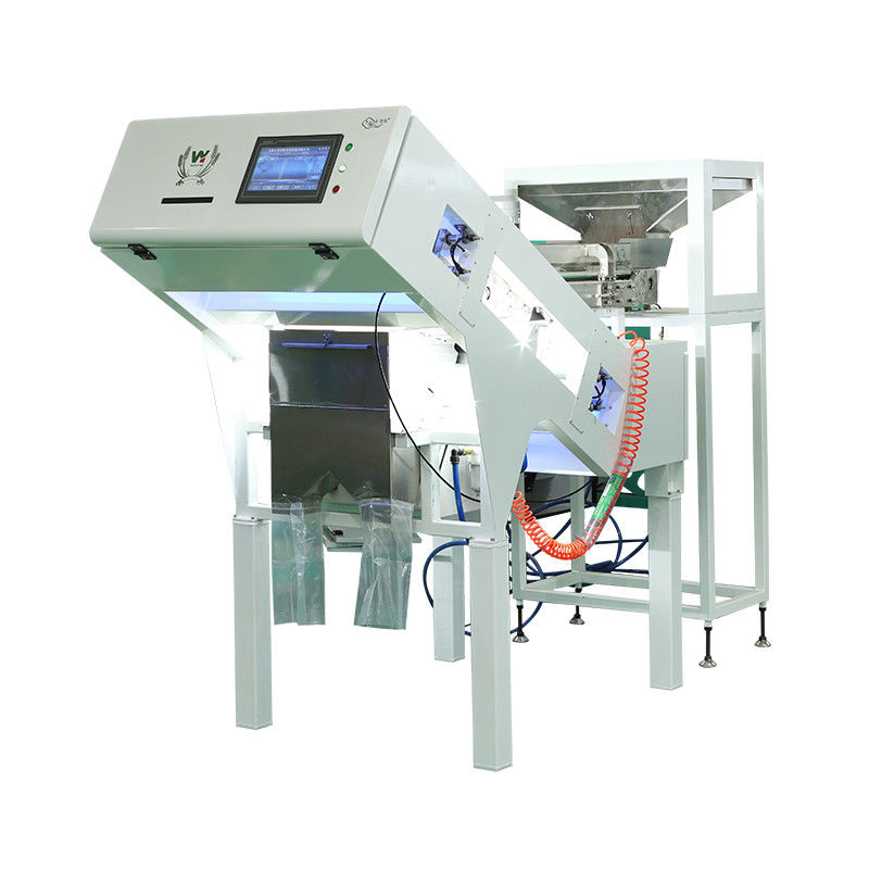 Belt Type Coffee Cherry Processing Machinery For Green Red Cofee Cherry Color Sorter