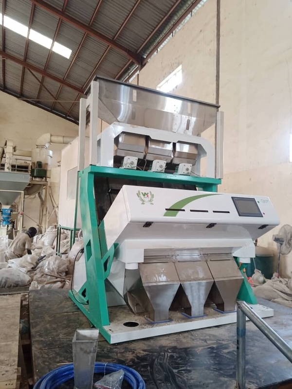 Parboiled Red White Rice Color Sorter With WIFI Remote Control System