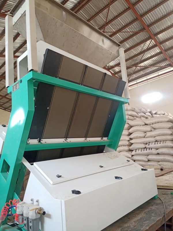 Parboiled Red White Rice Color Sorter With WIFI Remote Control System