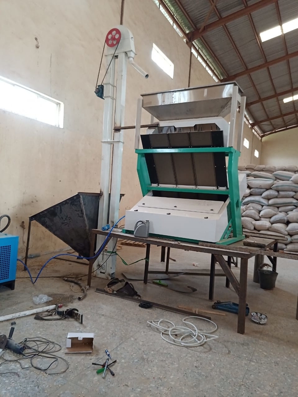 Parboiled Red White Rice Color Sorter With WIFI Remote Control System