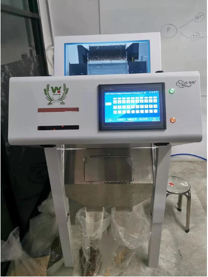 Wenyao 200gk/H Black White Sesame Seeds Color Sorter Machine High Definition Color Sorting Machine