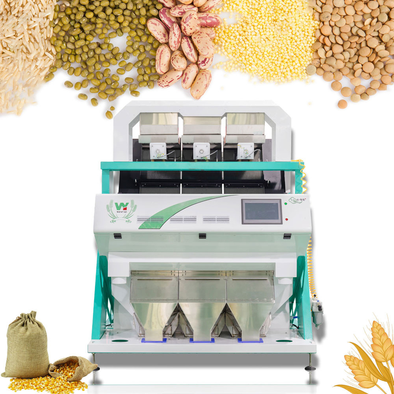 1 - 4t/H Grain Color Sorter Machine Highest Efficient Sorting