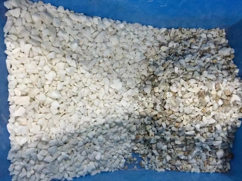 Mineral Optical Color Sorting Machine For Quartz Feldspar Kaolin Barite