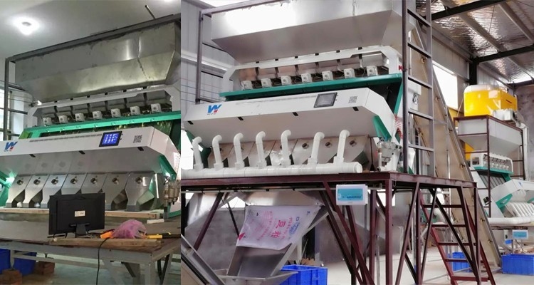 Mineral Optical Color Sorting Machine For Quartz Feldspar Kaolin Barite