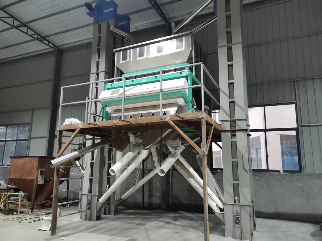 Mineral Optical Color Sorting Machine For Quartz Feldspar Kaolin Barite