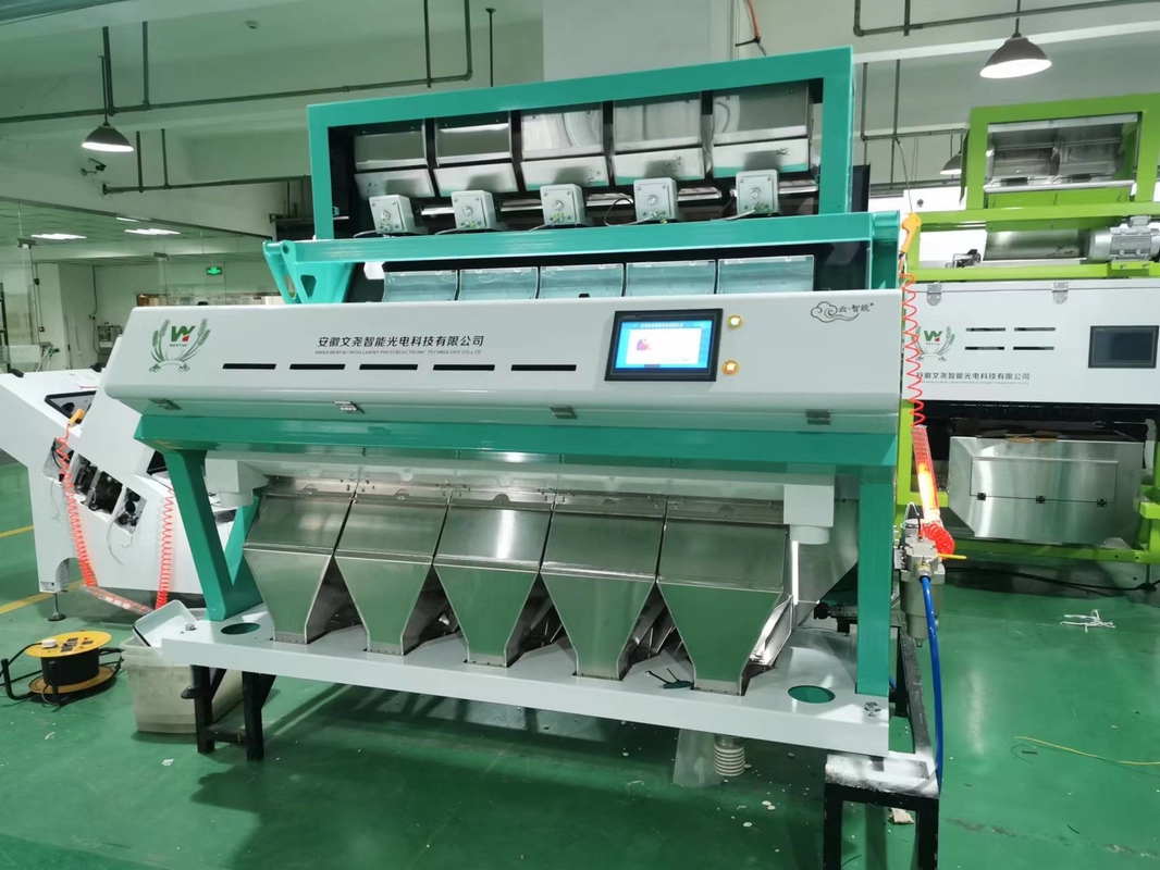 Coffee Bean Color Sorter Machine Optical Full Color Camera Selector Machinery