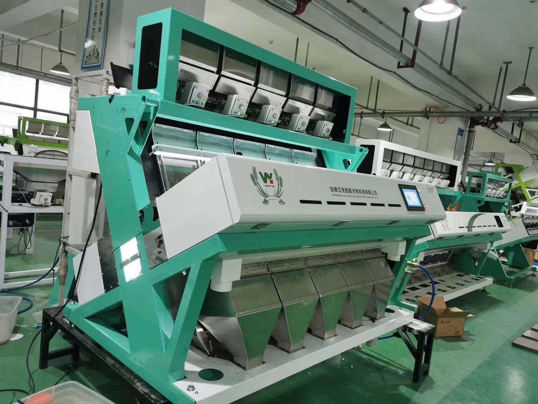 Coffee Bean Color Sorter Machine Optical Full Color Camera Selector Machinery