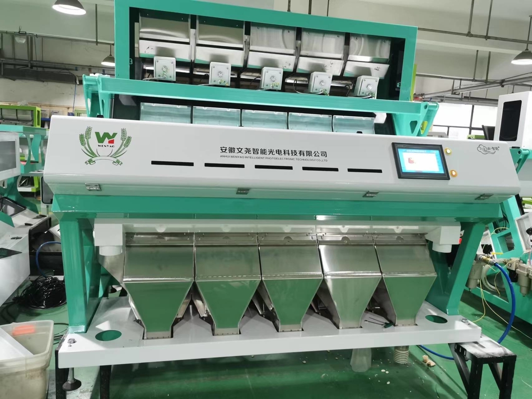 Coffee Bean Color Sorter Machine Optical Full Color Camera Selector Machinery