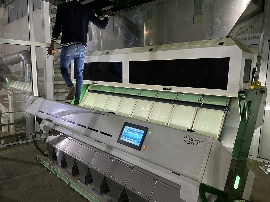 Stainless Steel Material Beans Color Sorter With 8 Chutes 4 - 5t/H