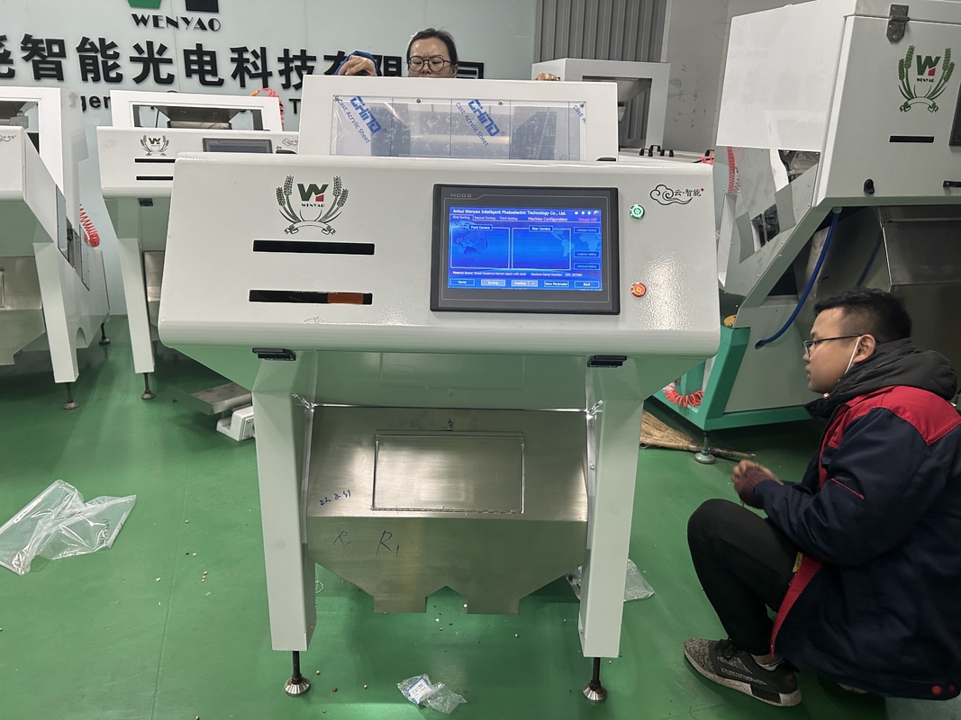 Easy To Operate Coffee Bean Color Sorter 400 - 800t/h With Japan Nikon Lens