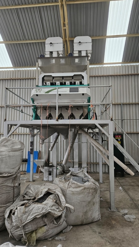 America FPGA Processing Chip Optical Wheat Color Sorter Sorting Machine With Toshiba Japan CCD For Sorting