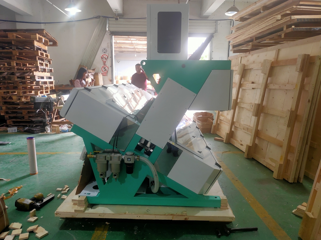 7 Chutes Dried Onion Color Sorter Machine For Onion Grading From Hefei China
