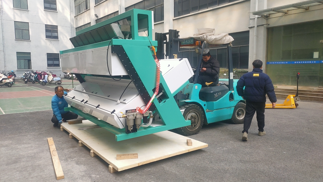 7 Chutes Dried Onion Color Sorter Machine For Onion Grading From Hefei China