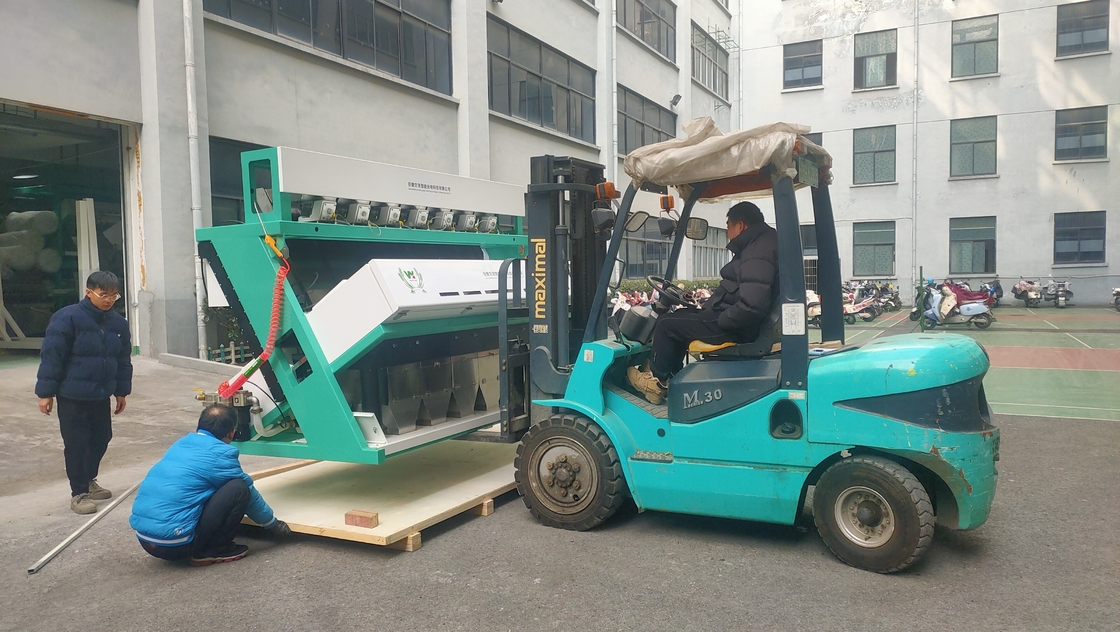 7 Chutes Dried Onion Color Sorter Machine For Onion Grading From Hefei China