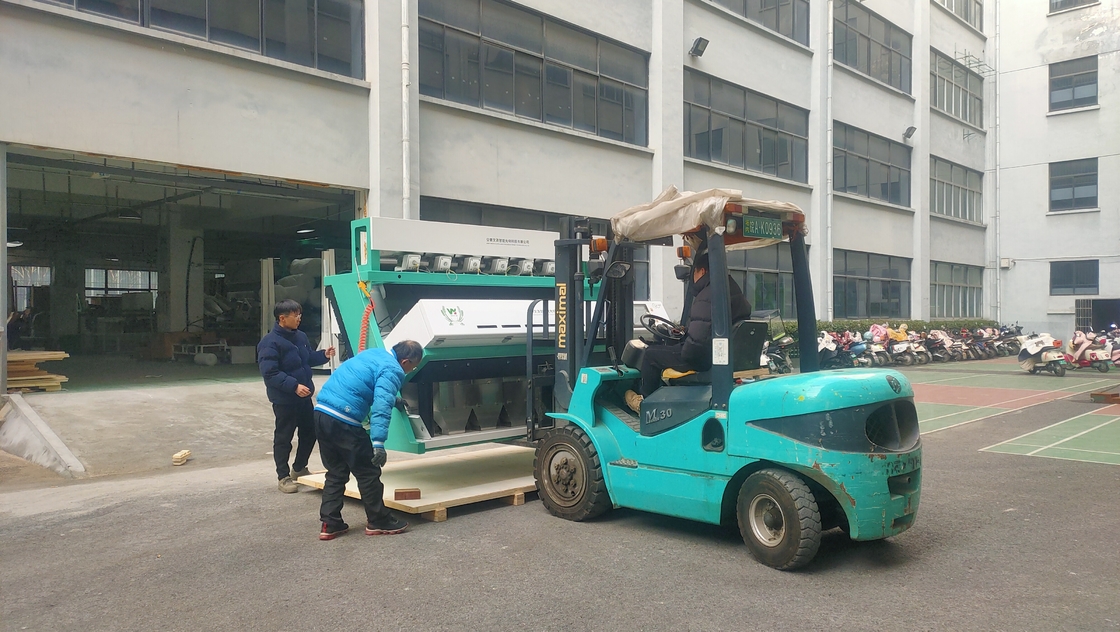 7 Chutes Dried Onion Color Sorter Machine For Onion Grading From Hefei China