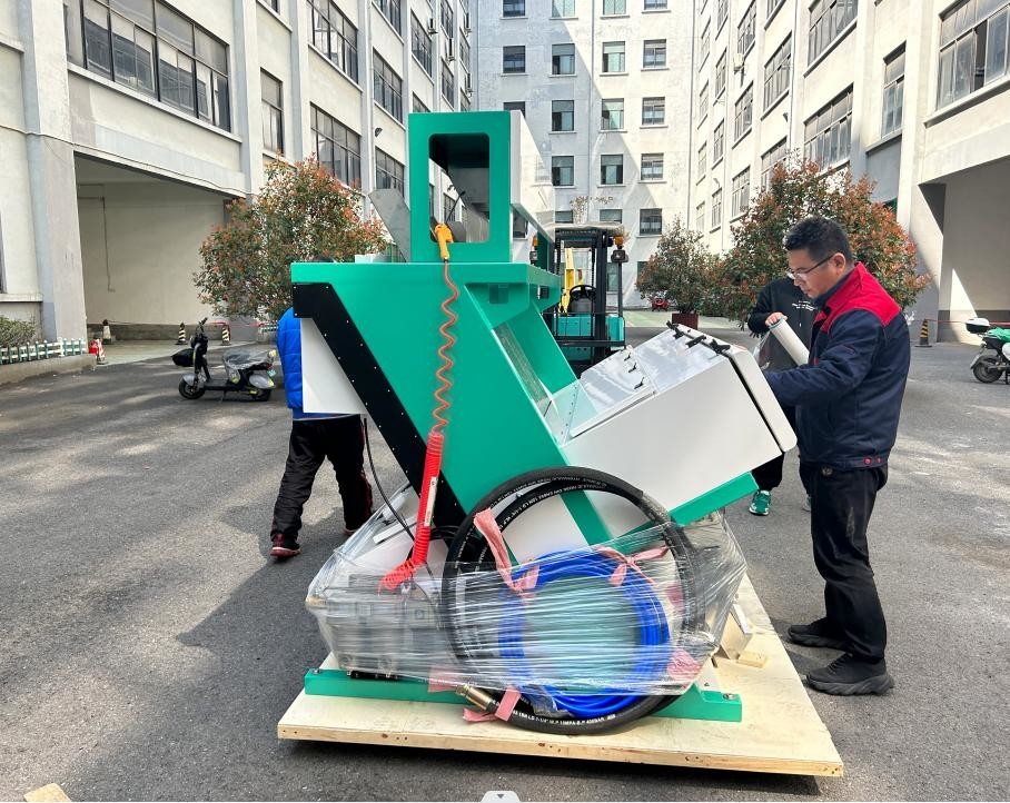 Fried Onion Optical Color Sorter For Removing Black Onion And Onionskin