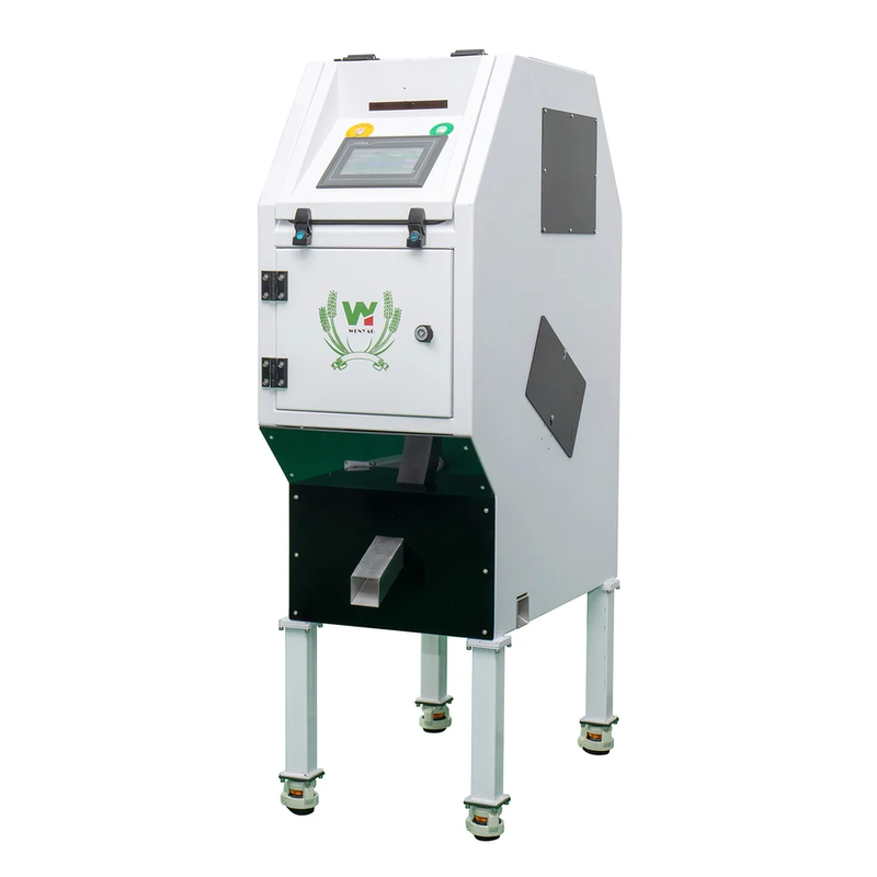 Stainless 304 Food Grade Hopper Beans Color Sorter With America FPGA Processing Chip