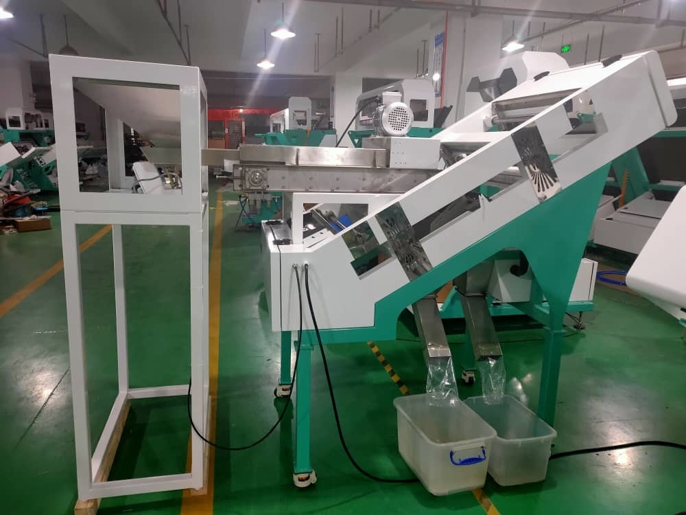 CCD Optical Belt Type Color Sorter Machine For Blueberry