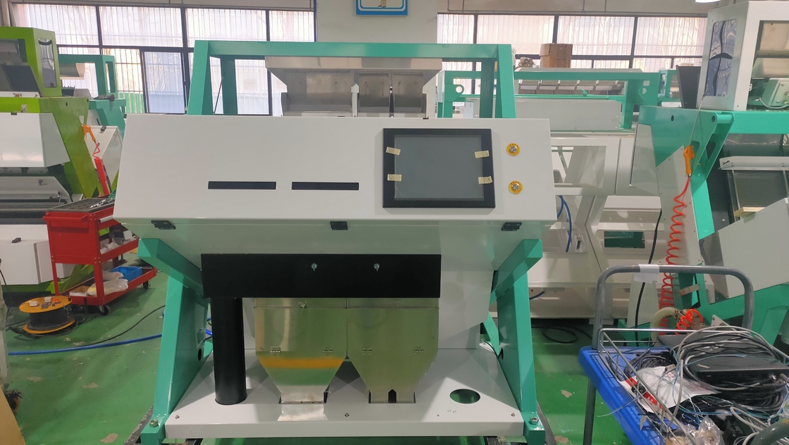 Optical Plastic Color Sorting Machine And Food Processing Machine For Sorting Plastic Pet Granules Flakes With CCD Sensor