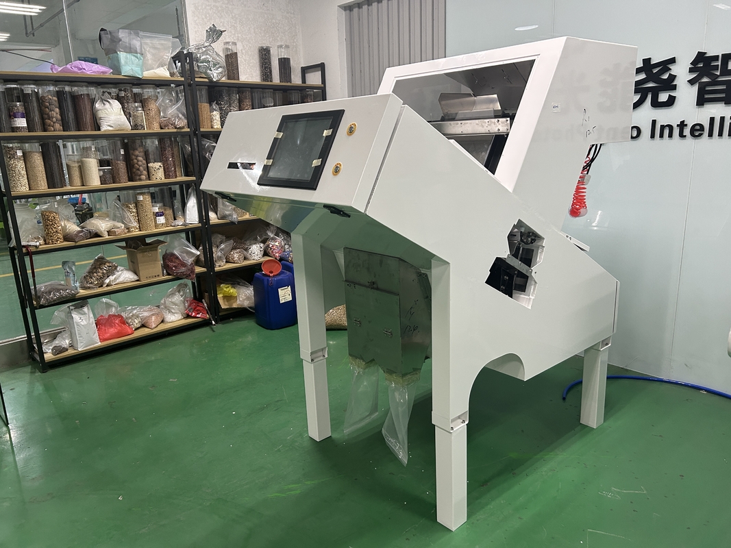 Optical Color Sorter Machine Red Black White Yellow Brown Rice Color Sorter For Rice Mill