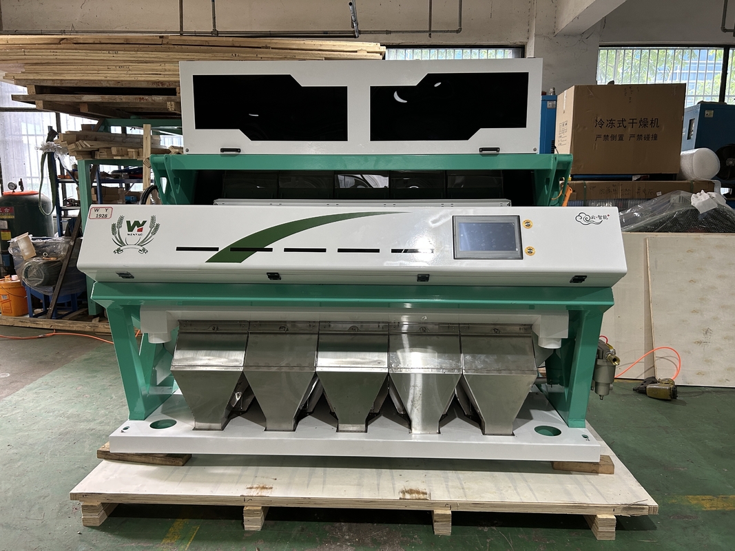 America Intelligent Chip WYCS5-320 Wheat Color Sorter 0.6-2.5 Tons/hour Sorting Output Machine