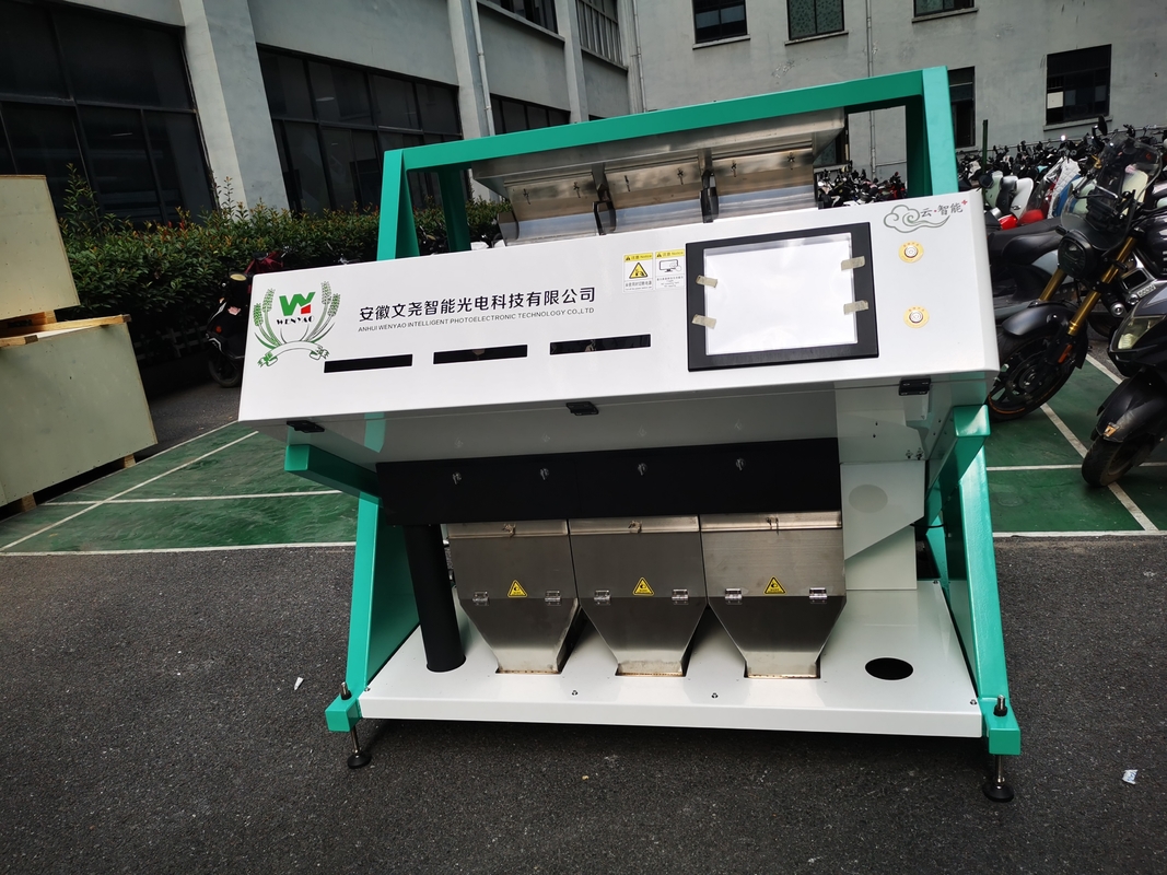 3 Chute Stable Quality Hazelnut Sorting Machine Colour Sorting Machine Manufacturer