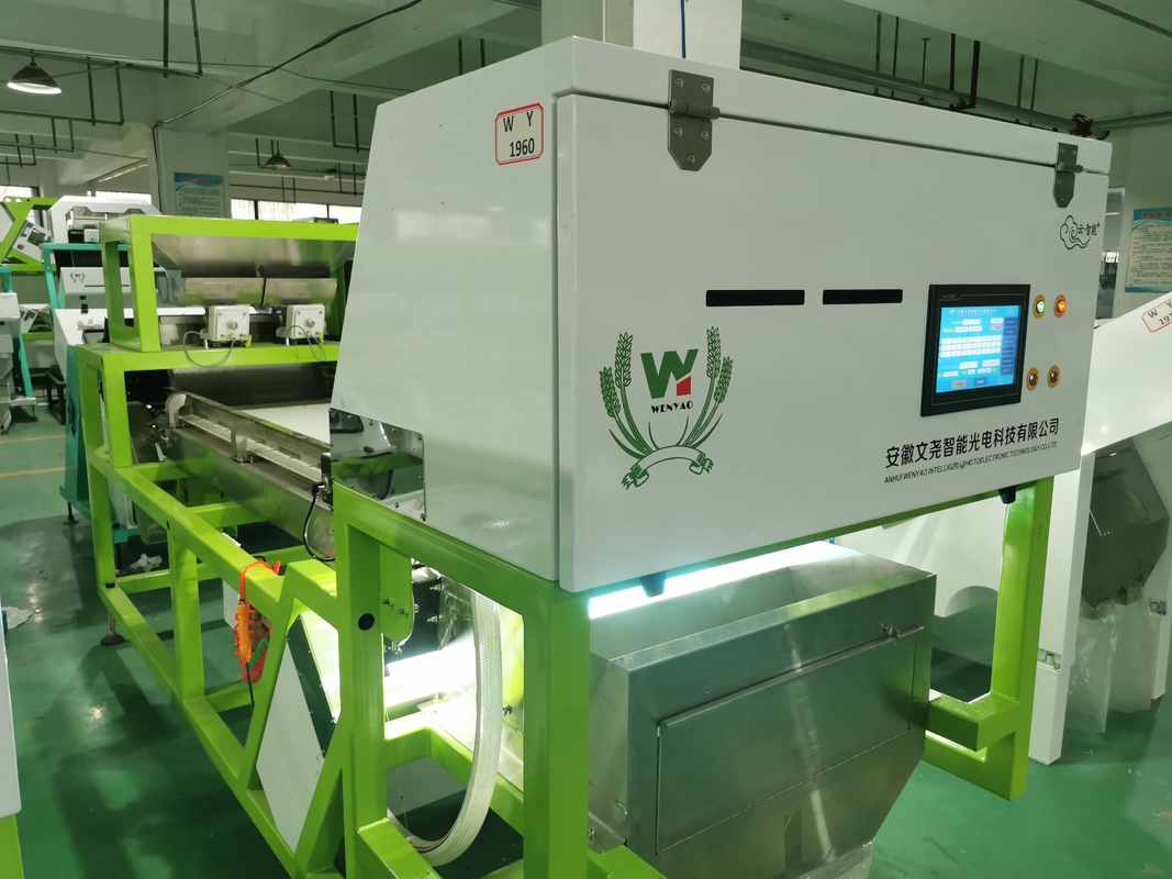 WENYAO Rice Grain Color Sorting Machine Grain Coffee Beans Peanuts Belt  Color Sorter