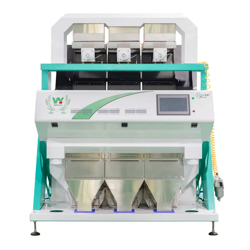 Japan SMC Valve Seed Color Sorter With Sharp 5400 Pixel Camera For Accurate Sorting And Customized Functions