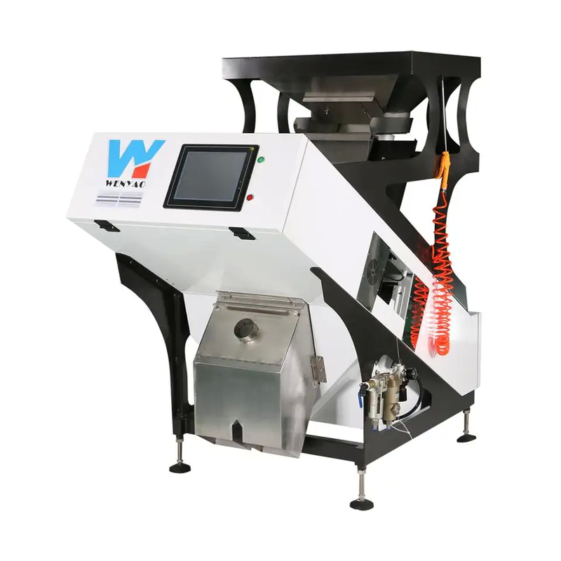 LED Glass Color Sorter Machine For Plastic Recycling