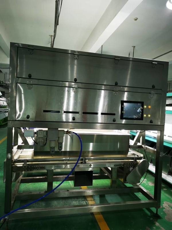 Waterproof Belt Color Sorter For Coffee Cherries Silkworm Chrysalis Frozen Vegetables