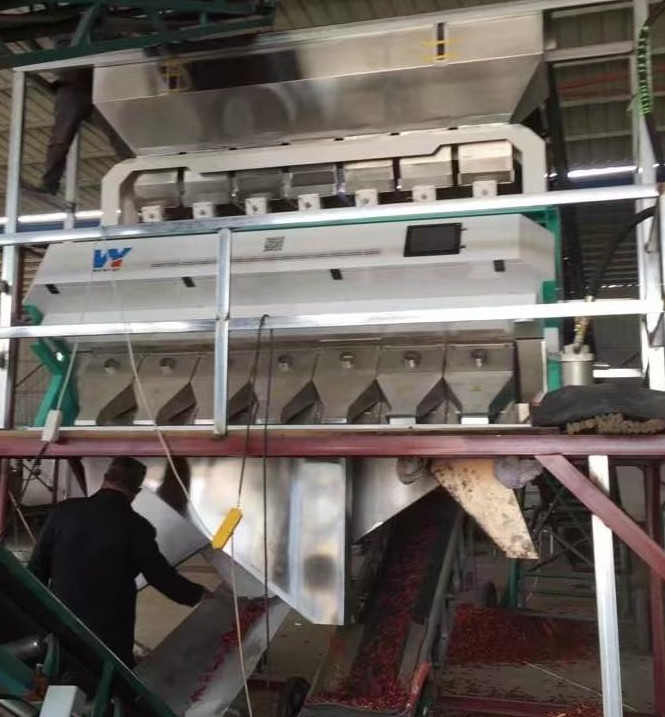 Mineral Color Sorter For Salt Sorting Cleaning Machine Mineral Salt In China / Ore Color Sorting Machine