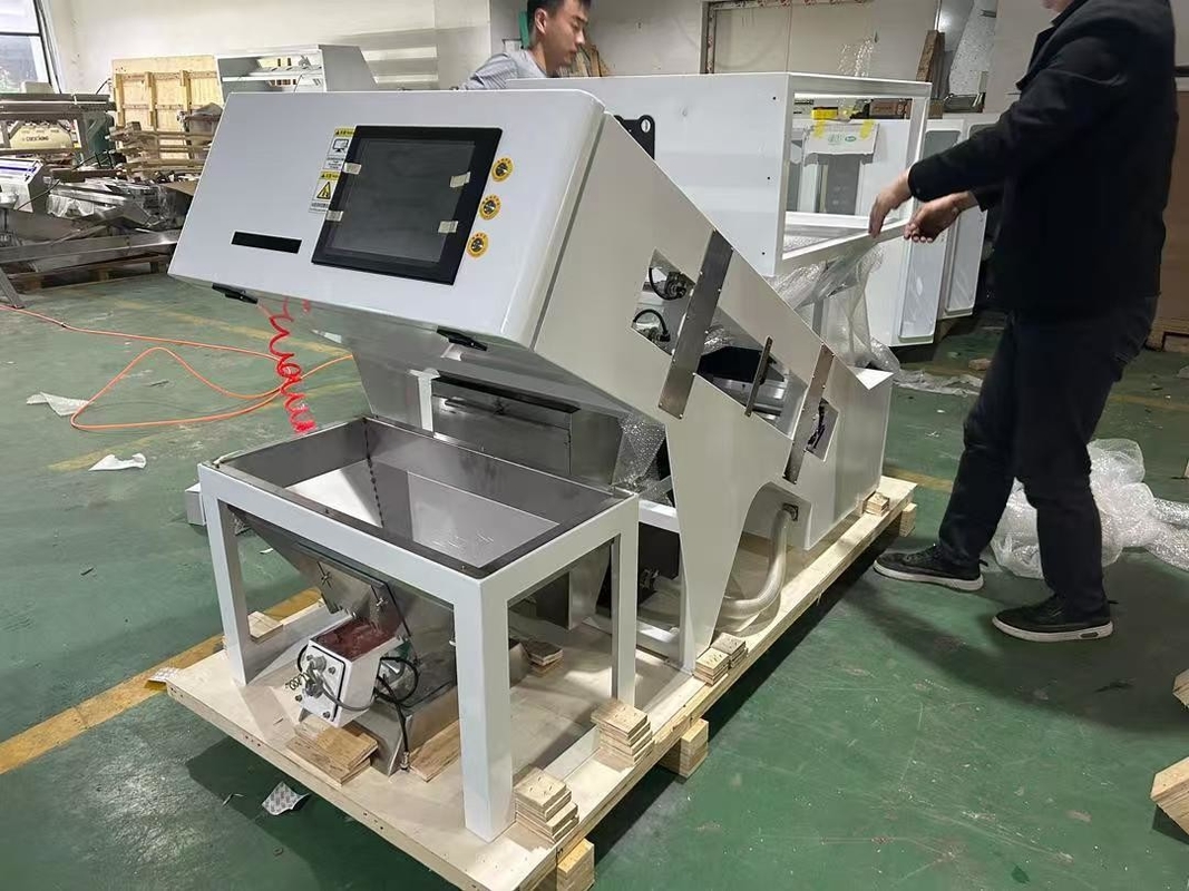 99.99% Sorting Accuracy Coconut Color Sorter RGB Full Color Cameras Color Sorter