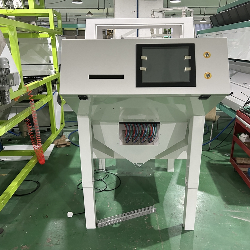 64 Channel  Rice Sorting Machines , Plastic Flake Color Sorter Machine Quinoa Color Sorter