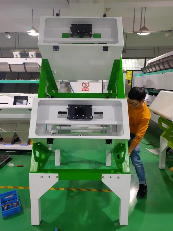 2 Stages 1 Chute Green Tea Black Tea Color Sorter Tea Processing Line Remove Branch Impyrity from Tea