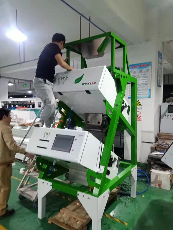 2 Stages 1 Chute Green Tea Black Tea Color Sorter Tea Processing Line Remove Branch Impyrity from Tea