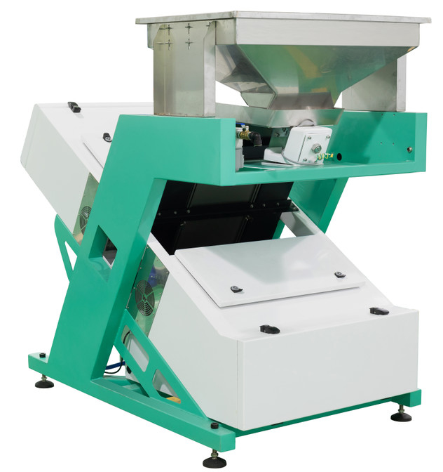 Wenyao 600-1200kg/H 1 Chute Coffee Beans Rice Garin Color Sorting Optical Cereal Color Sorter Machine