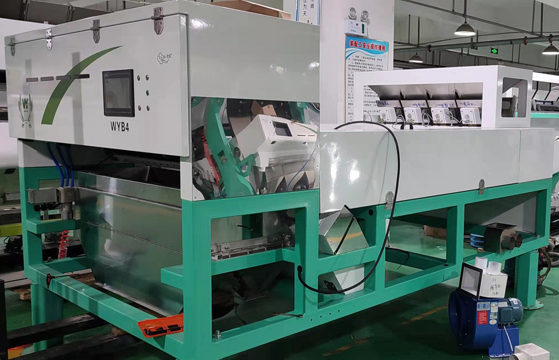 CCD Belt Granite Color Sorter Basalt Color Sorter Quartz Color Sorter In Industry Area