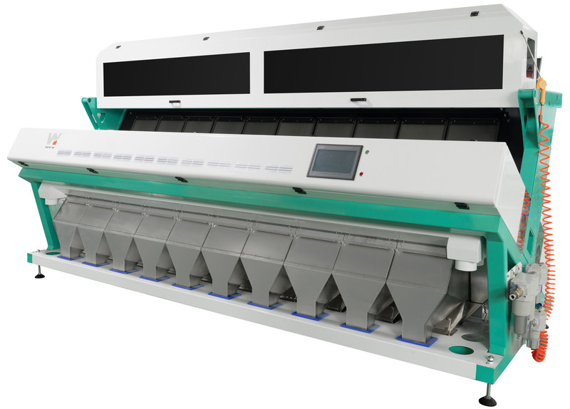 Wenyao Automatic Rice Color Sorter Machine Grain Color Separation 10 Chute