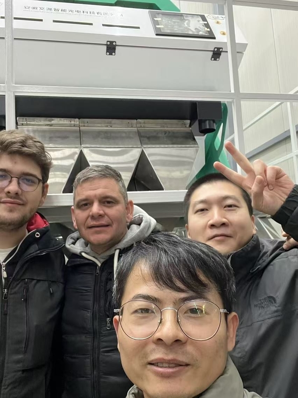 optical soybean color sorter coffee beans color sorting machinery in China with CE certification